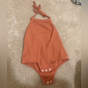 Baby Halter Tie Romper